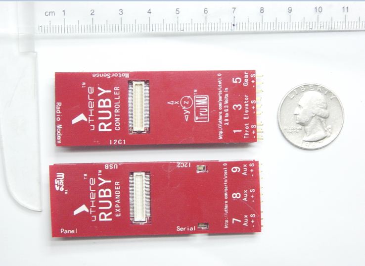 ruby, Uthere RC Robotic Device, man, model airplane news, model airplanes, uthere, uthere ruby controller, photo 2, quarter, ruler