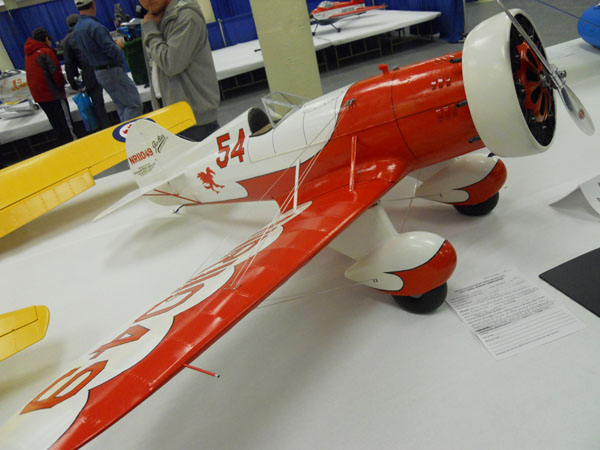 2011 WRAM Show Static Scale Competition Results, model airplane news, model airplanes, model aviation, 2011 WRAM show, photo 11, 3rd place civilian 2011 wram, 3rd place civilian henry haffke gee bee y, gee bee y, henry haffke