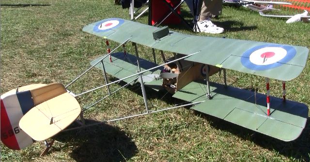 Model Airplane News - RC Airplane News | Rob Caso’s electric DeHavilland DH2 WW II pusher