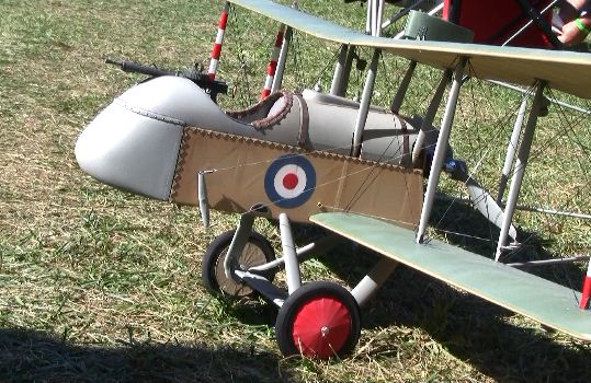 Model Airplane News - RC Airplane News | Rob Caso’s electric DeHavilland DH2 WW II pusher