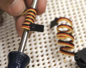 RC Plane Servos Wires