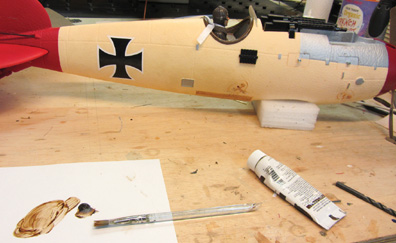 Model Airplane News - RC Airplane News | Scaling out a foam WW I fighter