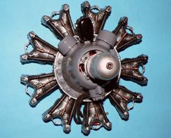 Dummy radial engines