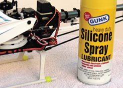 Silicone Spray Lubricant Helicopter
