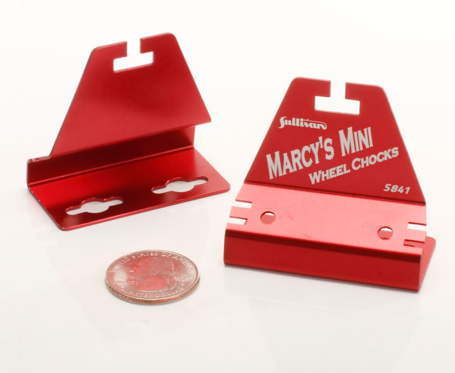 Model Airplane News - RC Airplane News | Marcy’s Mini  Wheel Chocks for Backyard Flyers — Sullivan Products has you covered