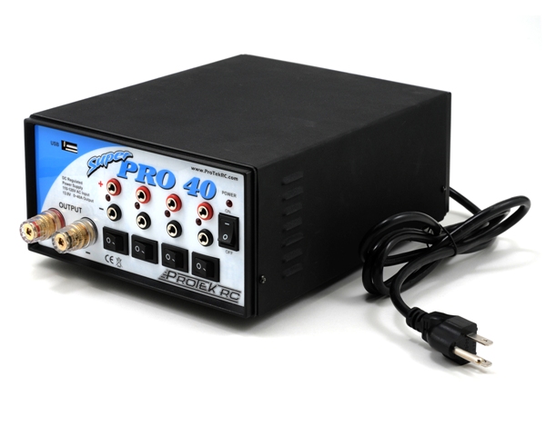 ProTek R/C “Super Pro 40” Five Output Regulated DC Power Supply