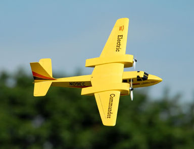 Model Airplane News - RC Airplane News | House of Balsa Electric Commander: MAN Review & Video