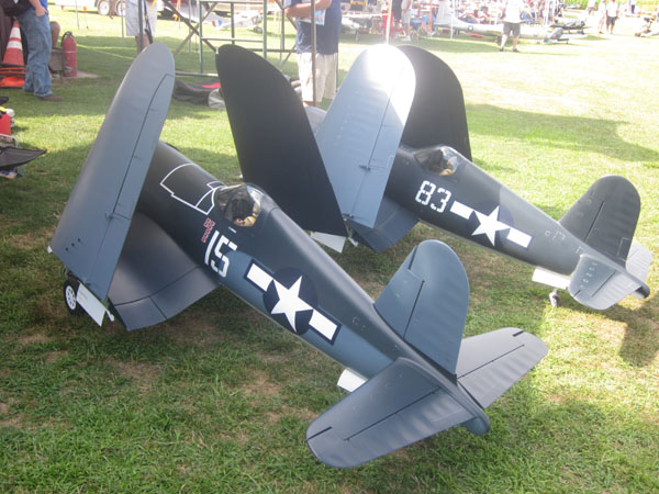 Model Airplane News - RC Airplane News | Bent-wing Pacific Warbirds at the 2011 Warbirds over Delaware