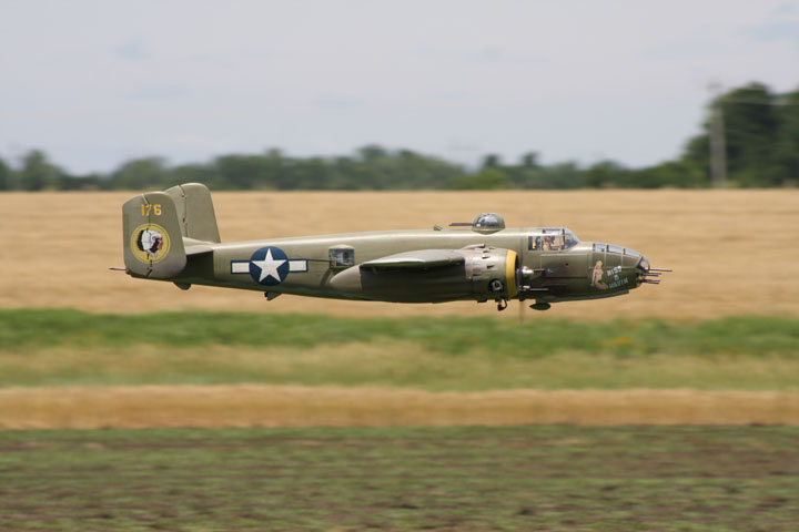 Model Airplane News - RC Airplane News | Master Scale RC B-25 Mitchell!