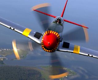 Flying a P-51 Mustang