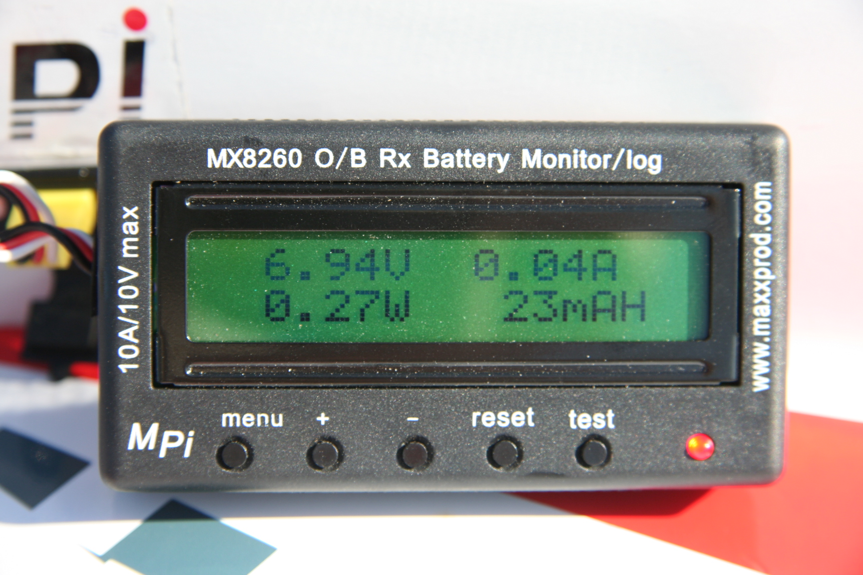 Battery meter. Hassio Watt Meter.