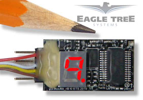 Model Airplane News - RC Airplane News | Eagle Tree Systems New Standalone G-Force Sensors