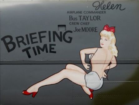 “Risque” nose art