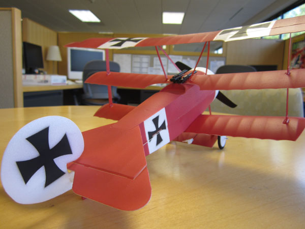 Model Airplane News - RC Airplane News | Flyzone Fokker Dr.1 Triplane — Just in for Review