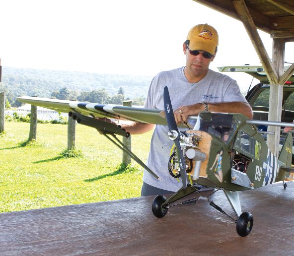 Model Airplane News - RC Airplane News | Kondor Model Products L-4 Grasshopper–Exclusive Online Flight Test and Review