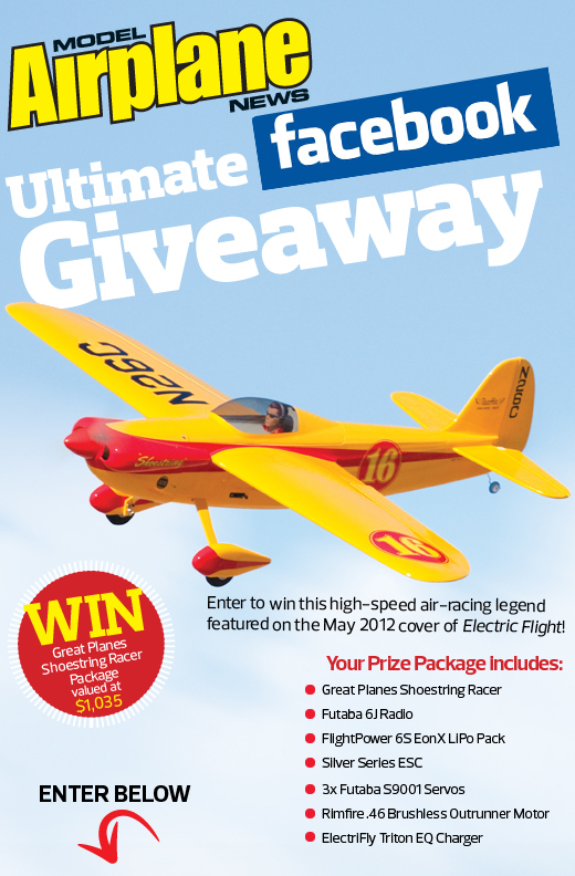 Model Airplane News - RC Airplane News | Great Plane Shoestring Racer — MAN FaceBook Give-away!