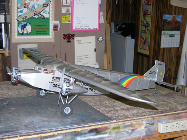 Model Airplane News - RC Airplane News | Build a Ford Trimotor!