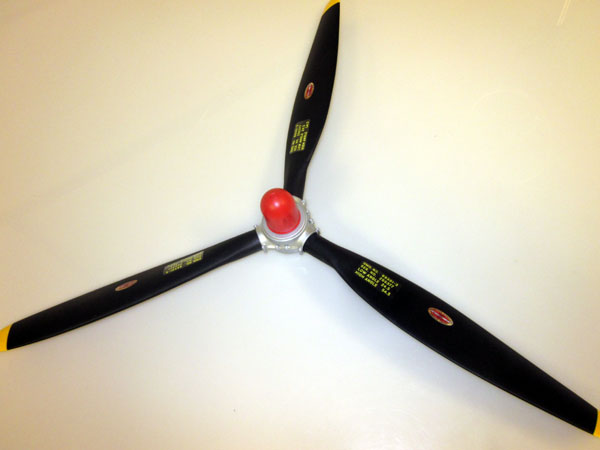 Model Airplane News - RC Airplane News | Static Scale Hamilton Standard 3-blade propeller — Part 7