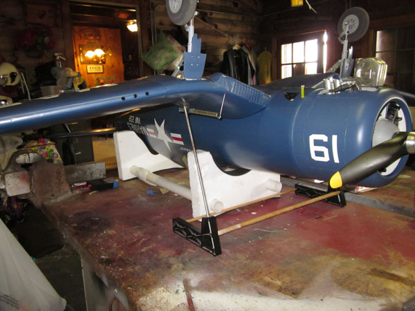 Model Airplane News - RC Airplane News | Top Flite Giant Scale F4U Corsair Build-along Part 12