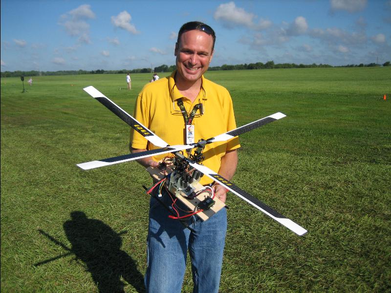 Jim Ryan’s Self Designed Counter Rotating Helicopter