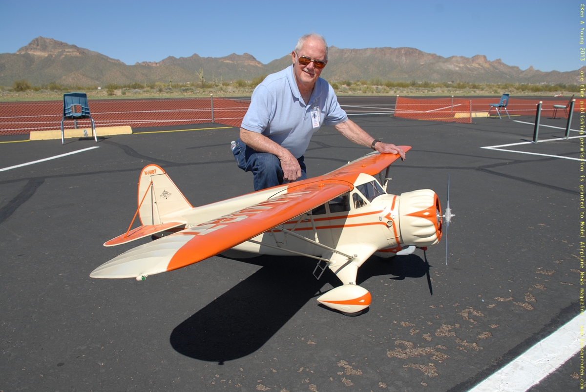 Precision Scale Stinson SR-5E with free 3-view drawings