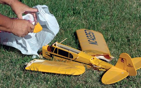 solar film model aircraft covering