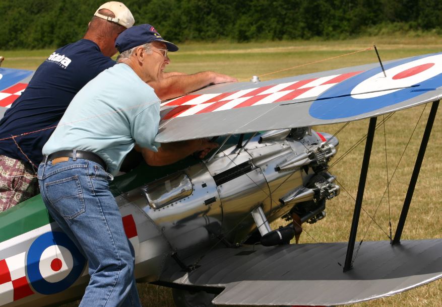 Half-Scale RC Bristol Bulldog!