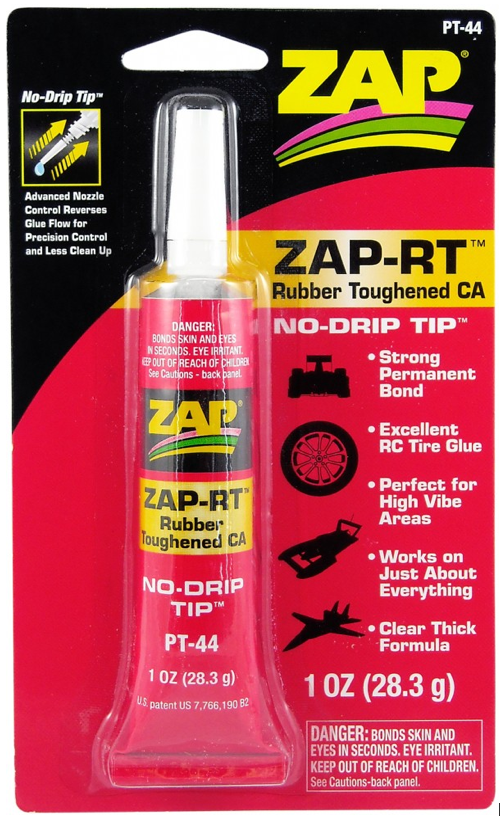 New Rubber Toughened — ZAP Glue