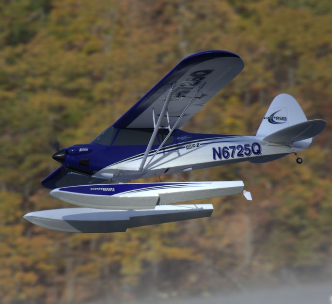 Behinds the Scenes with the E-flite Carbon-Z Cub on Floats