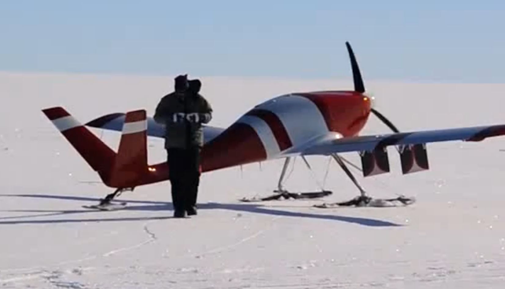And YOU think it’s too cold to fly?