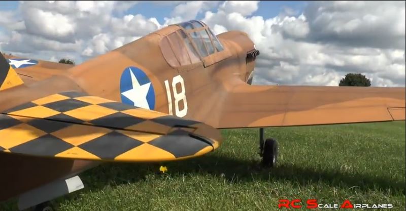 Monster P-40 Warhawk: First Flight!