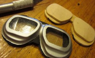 Home-made Scale Goggles — Vacuum-forming Made Easy.