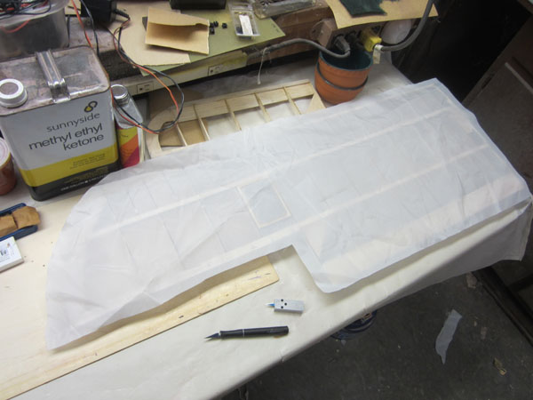 How To Cover Wings with Fabric -- Sopwith Camel Build-along -- Part 21