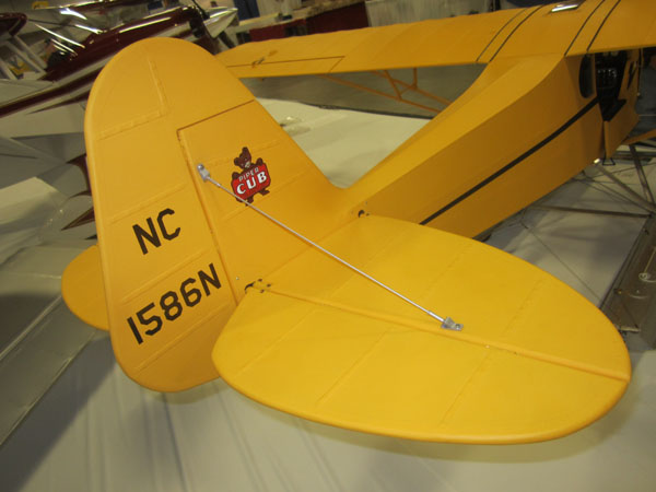 J-3 Cub Floatplane - WRAM Show coverage  - Piper Cub