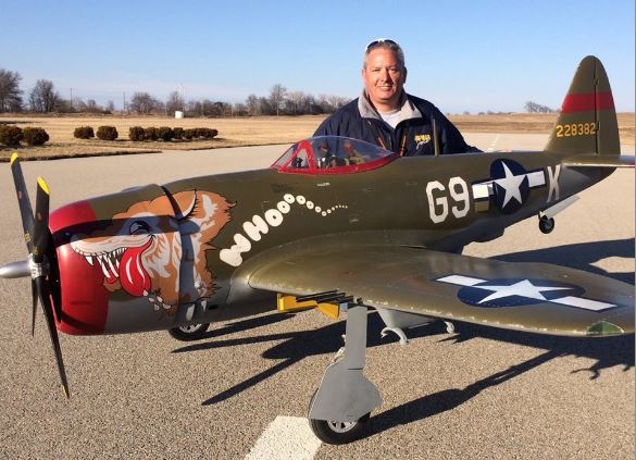 Road to Top Gun — Greg Wright — Bubbletop P-47 Thunderbolt