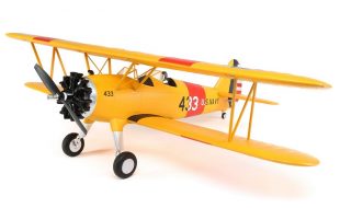 RC Model Airplane E-flite PT-17 BNF VIDEO