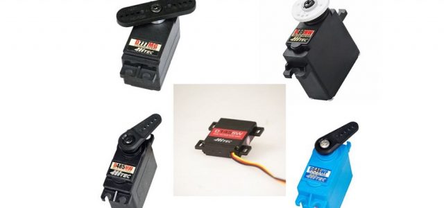 Hitec Adds 5 More Servos To New D-Series