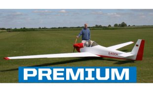 RC Model Scheibe SF-33 Motor Glider — A 20-year building project takes flight