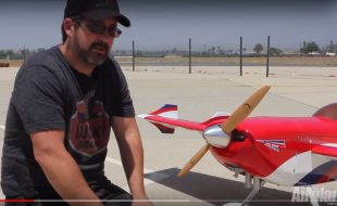 RC Airplane Gas Engines — Hand-cranking the safe way