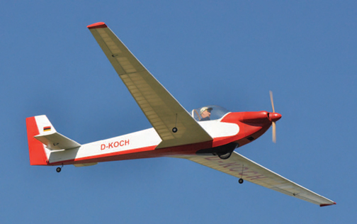 Model Airplane News - RC Airplane News | RC Model Scheibe SF-33 Motor Glider — A 20-year building project takes flight
