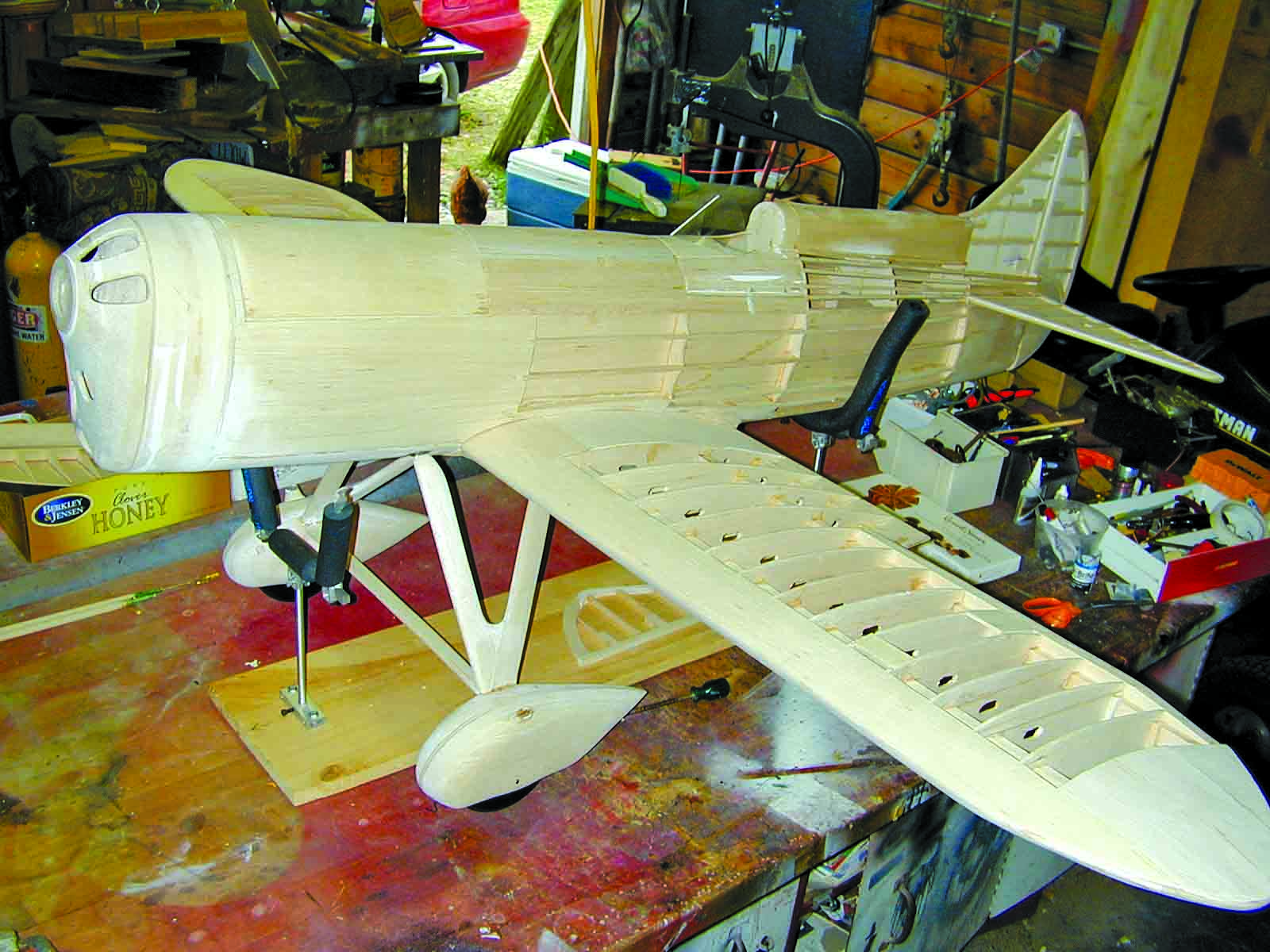 Model Airplane News - RC Airplane News | How to Finish Wood and Fiberglass engine cowl