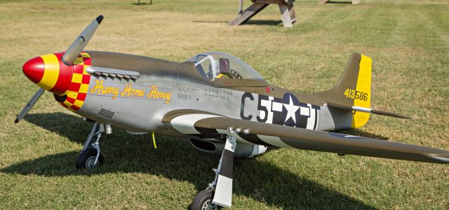 Painting an RC P-51, part 2