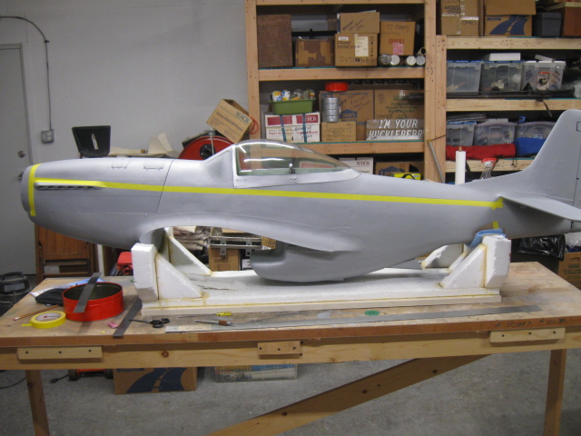 Model Airplane News - RC Airplane News | Painting a P-51 Mustang