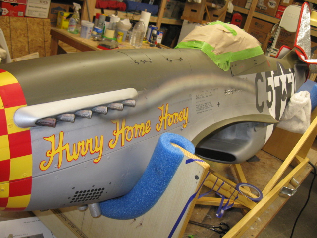 Model Airplane News - RC Airplane News | Painting an RC Warbird, Part 4