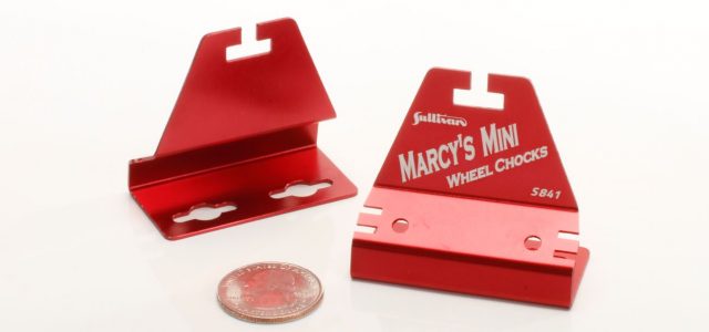 Marcy’s Mini  Wheel Chocks for Backyard Flyers — Sullivan Products has you covered