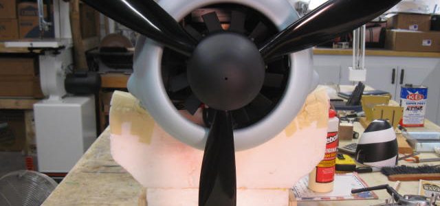 Fitting a Scale RC Fan/Spinner Combo to a 3-Blade Prop