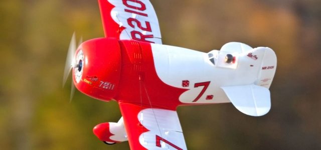 E-flite UMX Gee Bee R-2 BNF Basic With AS3X & SAFE Select