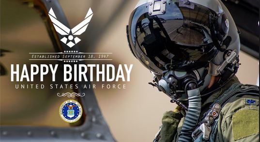 Happy 71st Birthday U.S. Air Force