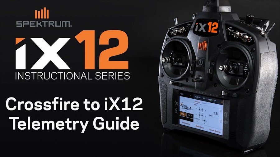 Spektrum iX12 Instructional Series Crossfire To iX12 Telemetry Guide