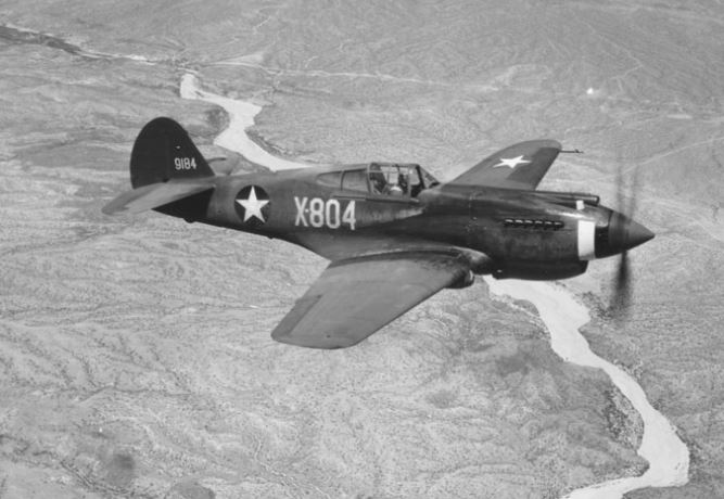 Model Airplane News - RC Airplane News | First Flight P-40 Warhawk